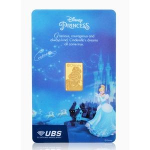 UBS Logam Mulia Disney Princess Cinderella 2 Gr