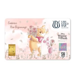 UBS Gold Logam Mulia Disney Winnie The Pooh 1 Gr