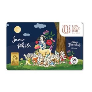UBS Gold Logam Mulia Disney Princess Snow White 1 Gr