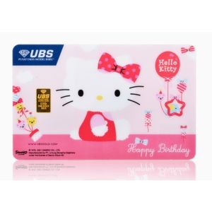 UBS Logam Mulia Sanrio Hello Kitty Birthday 0.5 Gr
