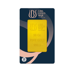 Logam mulia UBS 50 gram