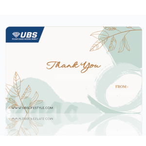 UBS Logam Mulia Custom Thank You - Floral 0.5
