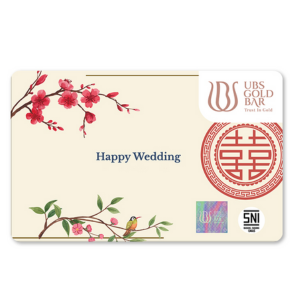 UBS Logam Mulia Custom Happy Wedding Chinese 0.5