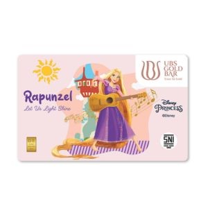 UBS Gold Logam Mulia Disney Princess Rapunzel 0.1 Gr